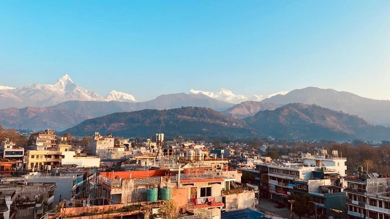 Penthouse 3 Bedroom Apartment With A Beautiful View Pokhara Eksteriør billede