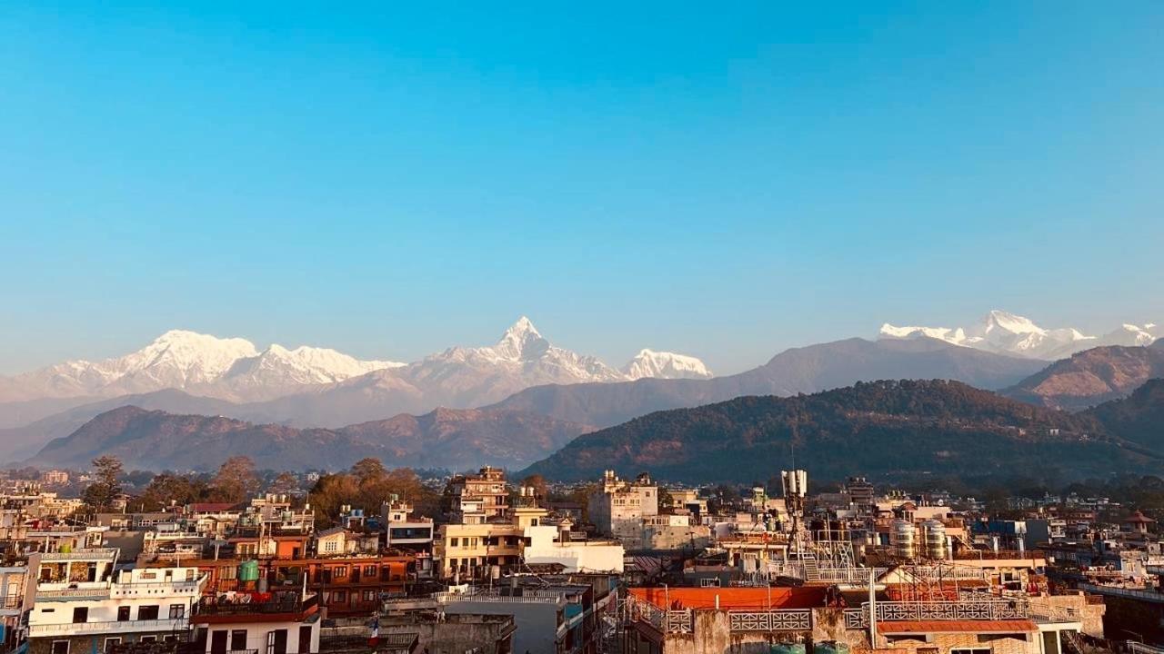 Penthouse 3 Bedroom Apartment With A Beautiful View Pokhara Eksteriør billede