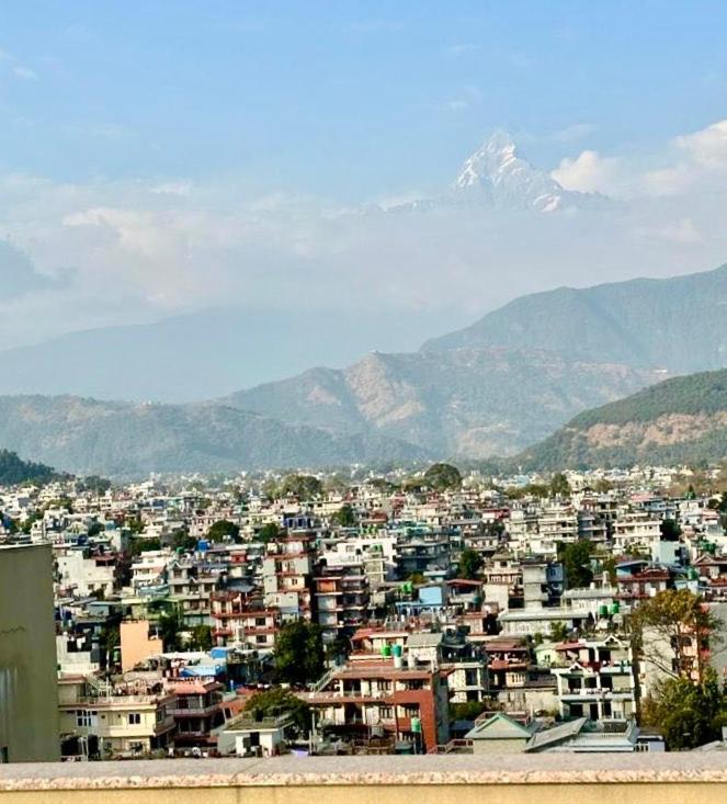 Penthouse 3 Bedroom Apartment With A Beautiful View Pokhara Eksteriør billede